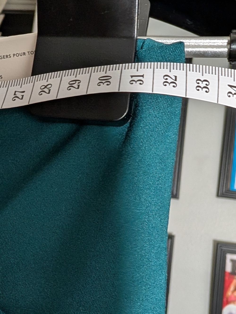 Aerie High-Rise Teal Leggings - Picture 5 of 8
